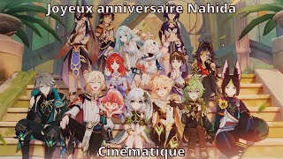 Joyeux anniversaire Nahida Genshin cinématique [upl. by Silrak]