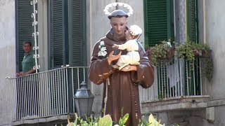 TRANI  Festa Liturgica SANTANTONIO da PADOVA  Processione cittadina [upl. by Kcirddet714]