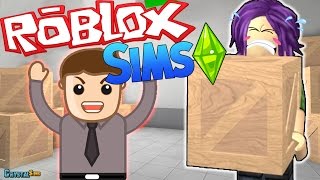 MI JEFE ME NECESITA  BLOXBURG ROBLOX  CRYSTALSIMS [upl. by Blodgett]