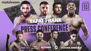 Galal Yafai vs Tommy Frank Plus Undercard Press Conference [upl. by Onid194]