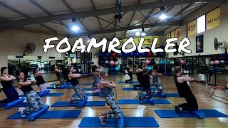 PILATES FOAMROLLER WORKOUT [upl. by Ennairak]