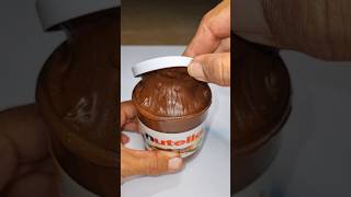 Nutella Jar Chocolate  Satisfying [upl. by Kassi]