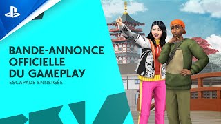 Les Sims 4 Escapade enneigée  Bandeannonce officielle de gameplay  PS4 [upl. by Ohl]