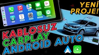 Taşınabilir Kablosuz Carplay amp Android Auto Multimedya Cihazı İncelemesi Her Araca Lazım 686quot [upl. by Fazeli]