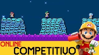 NO PENSABA ENCONTRARME ESTOS NIVELES AQUÍ 😱  COMPETITIVO ONLINE 8  Super Mario Maker 2  ZetaSSJ [upl. by Eentruok]