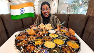 I tried the BIGGEST THALI in the UK [upl. by Jeramey]