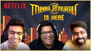 Minnal Murali Trailer Reaction  tanmaybhat Rohan Joshi Naveed Manakkodan  Netflix India [upl. by Ecnirp415]