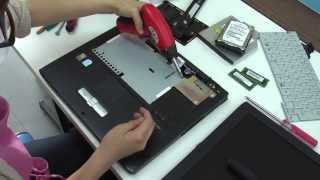 富士通 LIFEBOOK FMVC8230 分解 disassemblyHowto video [upl. by Yralam]