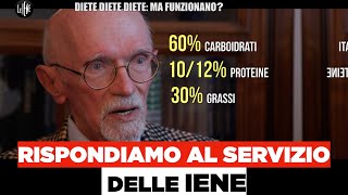 Rispondiamo al servizio delle Iene sulle DIETE [upl. by Nanor346]