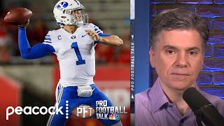 Chris Simms reveals his 2021 NFL Draft QB rankings  Pro Football Talk  NBC Sports [upl. by Eldoree45]