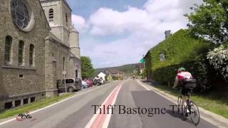 Tilff Bastogne Tilff  BikeLabvideo for Elite Real TACX Daum Kettler [upl. by Zobkiw]