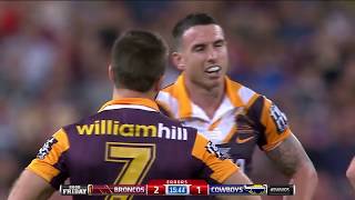 Brisbane Broncos v North Queensland Cowboys  Round 4 2016 [upl. by Janella]