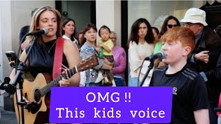 YOUNG 13 year old Ed Sheeran KID with the most BEAUTIFUL IRISH VOICE  Allie Sherlock cover [upl. by Okiam]