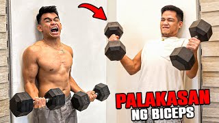 PALAKASAN ng BICEPS sa BILLIONAIRE GANG [upl. by Maximo]