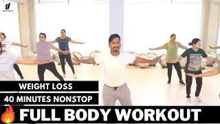 Weight Loss  Zumba Fitness With Unique Beats  Vivek Sir [upl. by Gilliam]