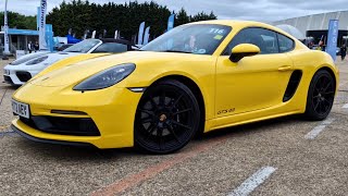 2024 Porsche Cayman 718 GTS 40 Manual UK Drive [upl. by Yeslek]