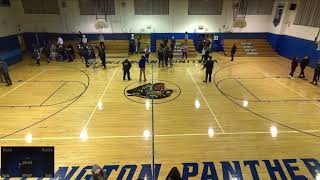 Wallington High School vs Park Ridge High School Mens Varsity Basketball [upl. by Anaerdna]