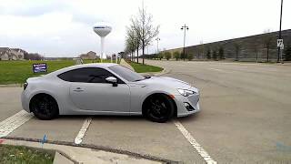 Scion FRS Muffler Delete DriveBy [upl. by Nhabois]