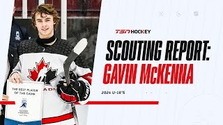 2024 U18 Scouting Report Gavin McKenna [upl. by Ihcalam]