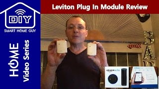 Leviton Smart Switch Plug In Dimmer and Appliance Module DIY Install amp Review Setup with Wink Hub [upl. by Bunker]