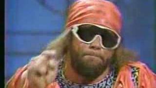 Macho Man on Talk Show [upl. by Merceer557]