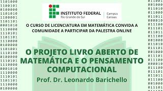 O Projeto Livro Aberto de Matemática e o Pensamento Computacional [upl. by Utham]