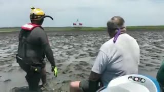 USCG rescue near Edisto Beach [upl. by Ehpotsirhc]