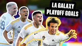 LA Galaxy ALL GOALS 2024 Audi MLS Playoffs  MLS Cup Champions [upl. by Ajna772]