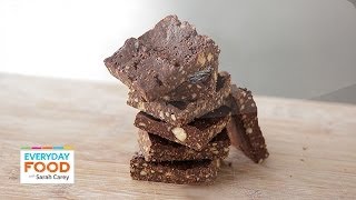 NoBake TripleChocolate Brownie  Everyday Food with Sarah Carey [upl. by Annoyed]