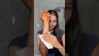 Get Fair Hand In 5minutes  Remove Suntan Easily At Home  Hand Cleaning TipsEasy Manicure shorts [upl. by Atneciv]