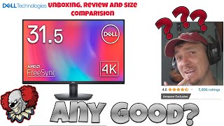 Upgrade Your Setup 4k Dell SE3223Q Monitor Under £250 Unboxing Reviewing and Size Comparison [upl. by Art]