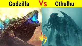 Godzilla Vs Cthulhu  क्या होगा जब जाग जाएगा Alien Space Monster 😱 [upl. by Ilene]