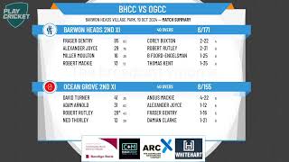 Barwon Heads 2nd XI v Ocean Grove 2nd XI [upl. by Linnet]