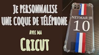 Je PERSONNALISE une coque de téléphone avec ma CRICUT [upl. by Nosilla555]