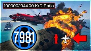 Meet The STUPIDEST Level 7981 Kosatka Griefer on GTA Online Ragequits [upl. by Ahsiret]