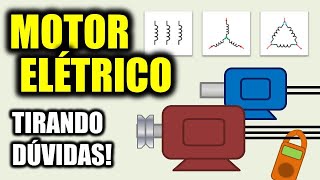 Motor Elétrico Trifásico e Monofásico  Ligações e Principais Dúvidas [upl. by Pentheas36]