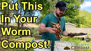 My Vermicompost Worms Love This Food  More Worms  More Compost [upl. by Lenor]