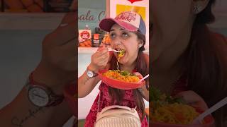 Itni Spicy Maggie Thailand Mai😳🍜 shorts trendingshorts funny food comedy meghachaube [upl. by Akihsat]