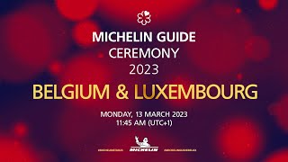 Discover the MICHELIN Guide 2023 selection for Belgium amp Luxembourg [upl. by Yle]