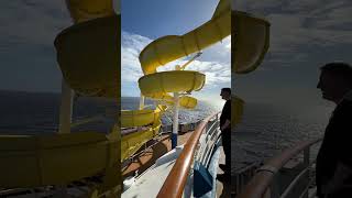 Carnival Pride Deck 11 at Water Slides and Serenity Deck [upl. by Lalitta]