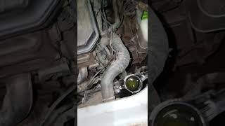 How to check remove thermostat valvemechanic automobile knowledge car [upl. by Milli]