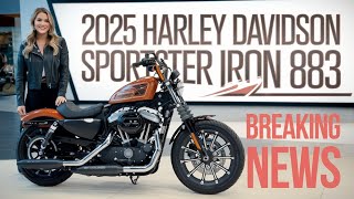 The Ultimate Guide to the 2025 Harley Davidson Iron 883 harleydavidson motorcycle [upl. by Hnil219]