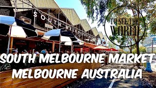 NO1 BEST MARKET IN MELBOURNE  SOUTH MELBOURNE MARKET  MUST WATCH  Australia [upl. by Polad]