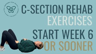 Csection Recovery Exercises Week 6 [upl. by Grizelda706]