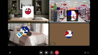 The zoom class meeting funny countryballs capcut videos [upl. by Barris]