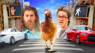 We Got A Chicken To Cross The Busiest Road In America [upl. by Amber154]