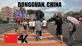 DONGGUAN CHINA  Dongguan City Walking Tour  4k  May 4th 2021 [upl. by Adal]