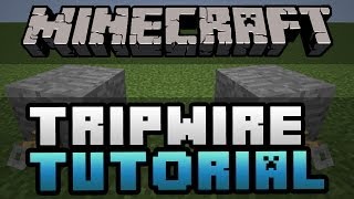 Minecraft  Tripwire Tutorial TU14 Update Xbox 360  PS3  Tripwire Hook Guide for Minecraft [upl. by Darryn121]