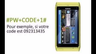 Comment Deblocage Telephone Portable Nokia N8 [upl. by Mosnar]