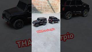 Rc remote control Scorpio vs Thar 🎮😱shortvideo viralshorts [upl. by Dhruv]